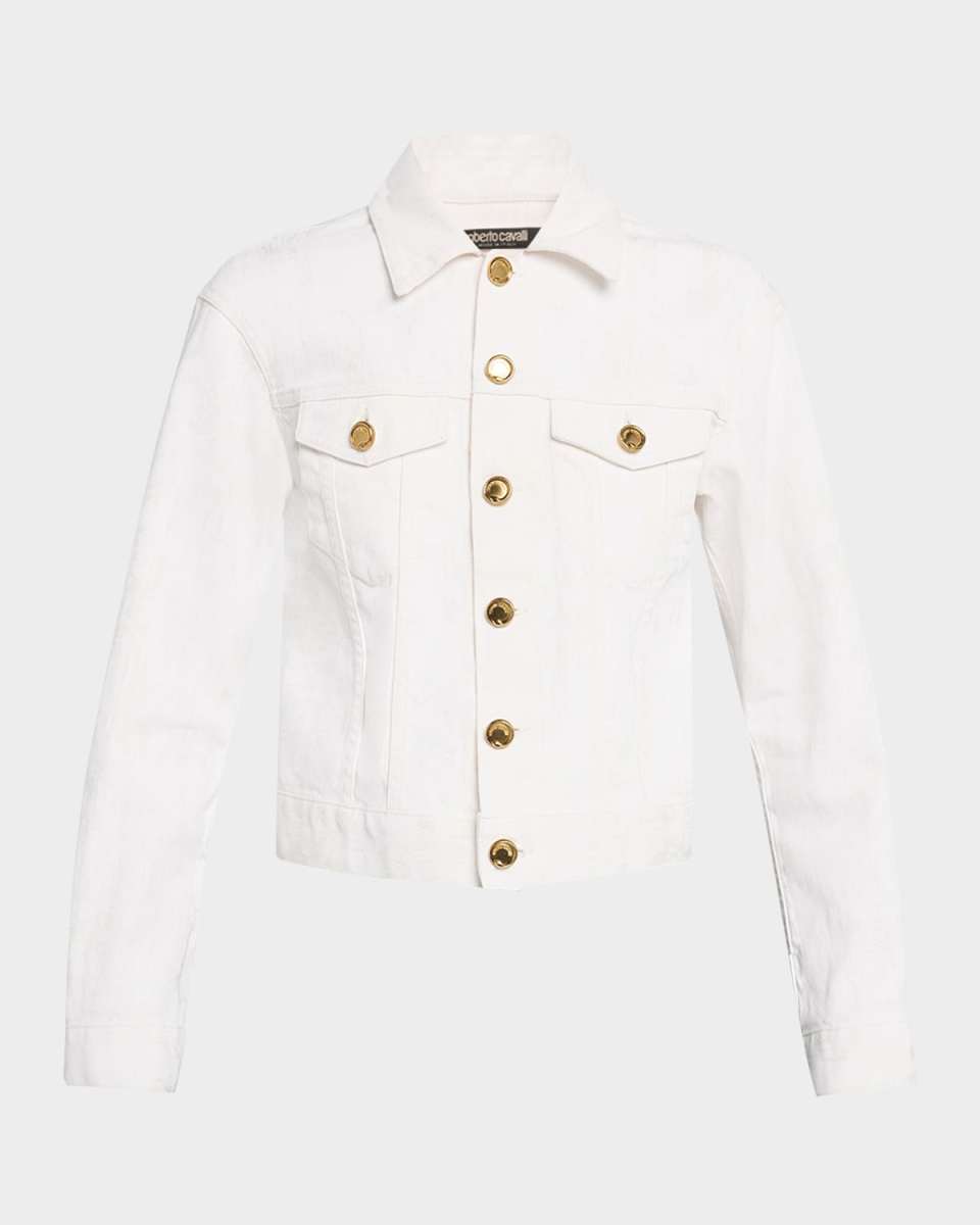Coated Denim Jacket